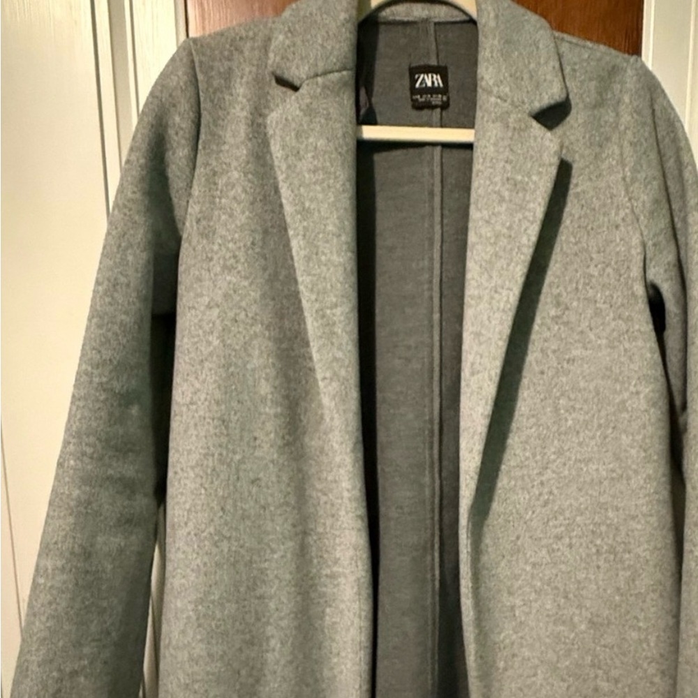 Zara Women's Light Gray Blazer
